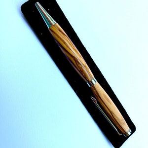 Hand-turned Olivewood Ball Point Pen