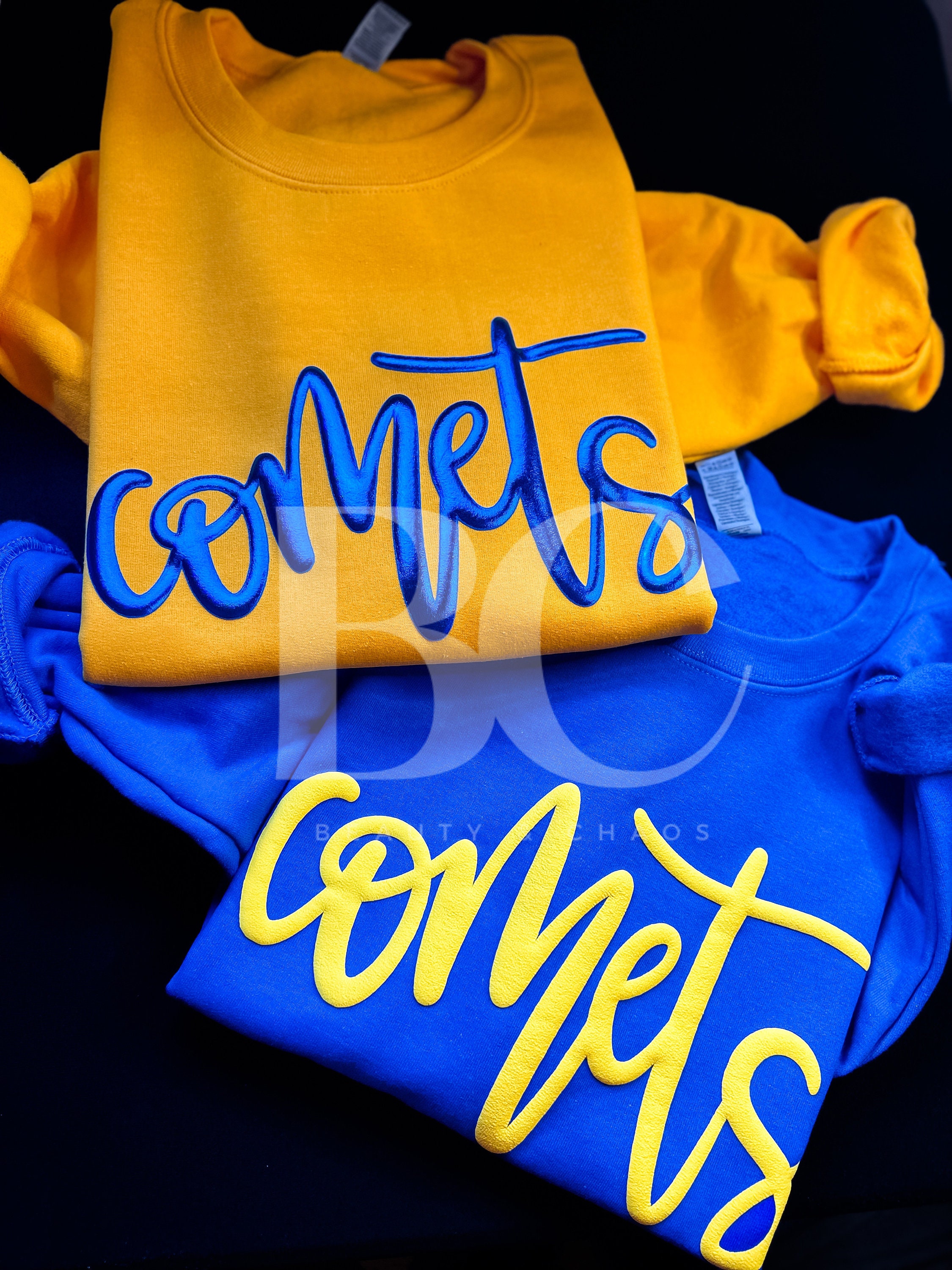 Puff Vinyl Sweatshirt ***CUSTOMIZABLE*** Sports School Spirit Gift Trendy Puffy Graphic Teen Mom Custom Game Day Coach