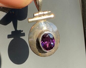 Amethyte amulet / necklace pendant