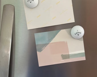 Golf Ball Refrigerator Magnet, Cute Refrigerator Magnet, Creative Fridge Decoration, Golf Ball Magnet, Set of 2