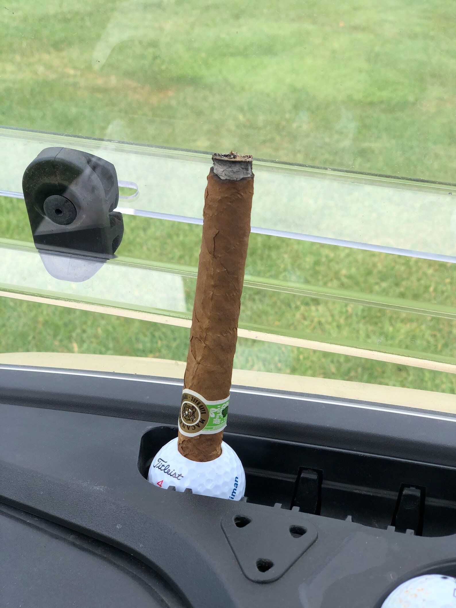 Golf Ball Cigar Holder Golf Gift for Father's Day Golf Etsy
