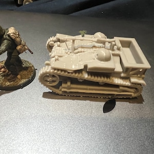 World War II French Renault UE Transporter