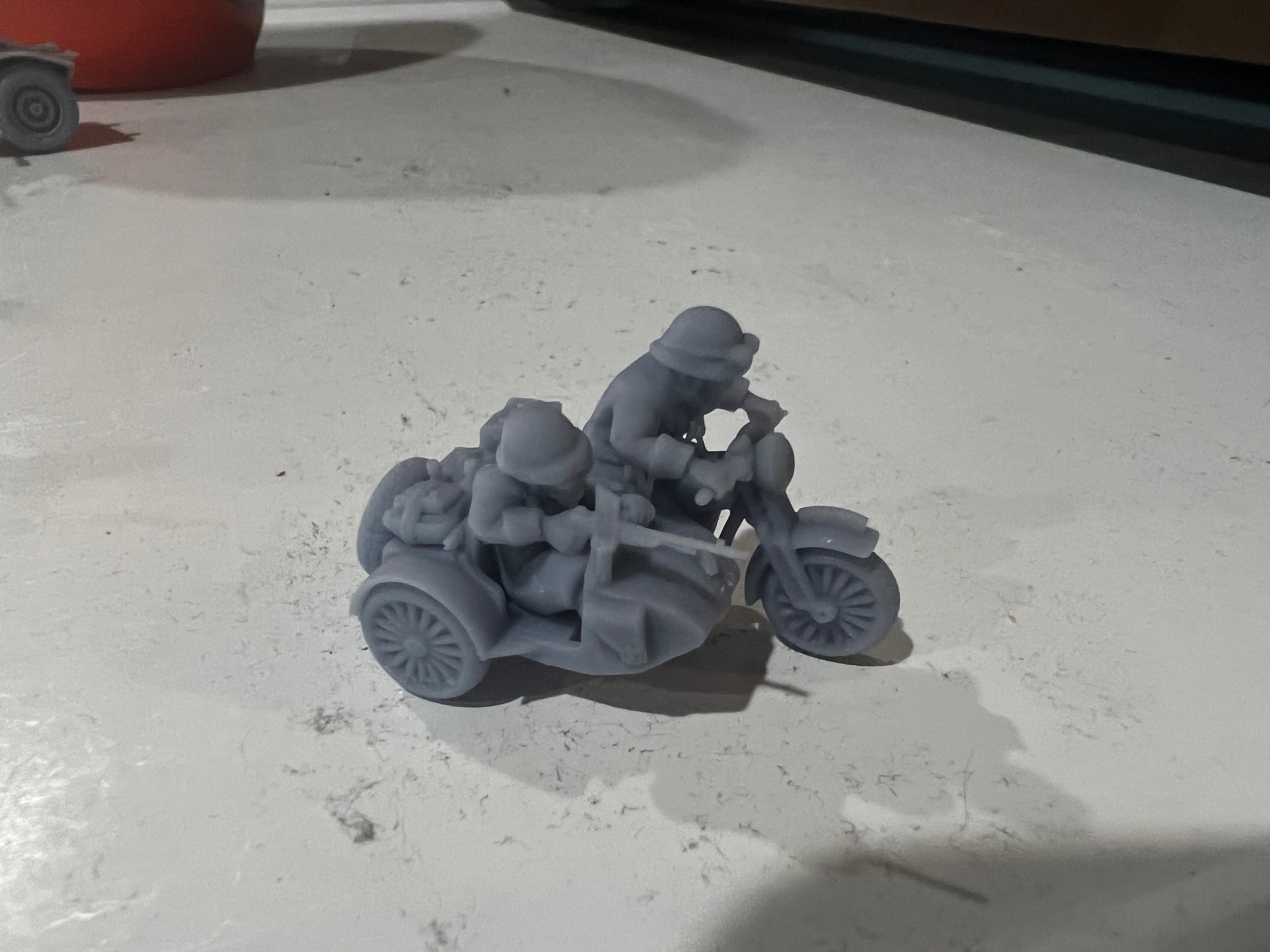 28mm, 1/56, 3D Printed, WW2, US In Jeeps, Bolt Action (2 Jeeps) #2 - Foto 8
