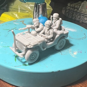 1/56 28mm UK jeep with MMG