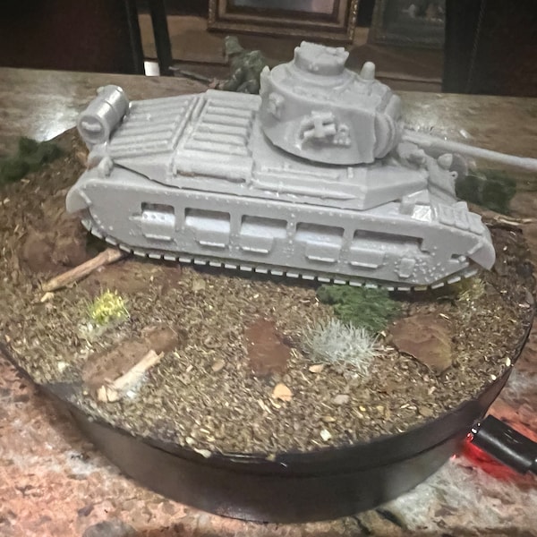 Matilda MK 2 with 2 Pounder  28mm for Bolt Action, Chain of Command
