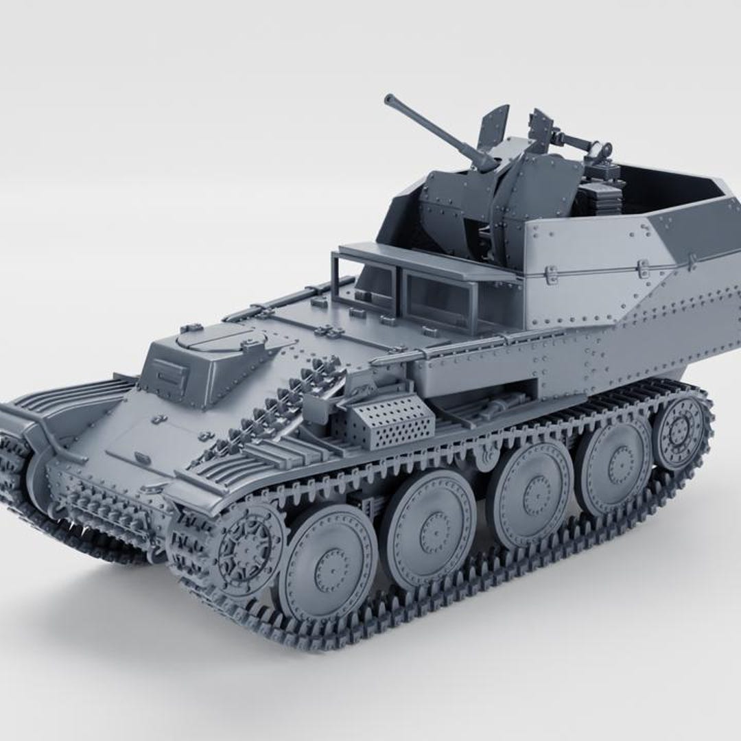 Flakpanzer 38(t) - “gepard” (2cm Flak38) (sd.kfz.140) - Etsy