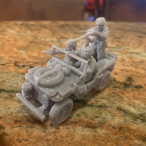 US Jeep with MMG Great for Bolt Action