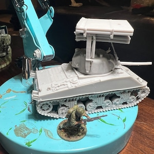 US Army Sherman Calliope Panzer 1/56 28 mm