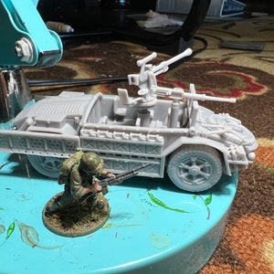 Italian SPA-Viberti AS.42 Sahariana for Bolt Action/ Chain of Command