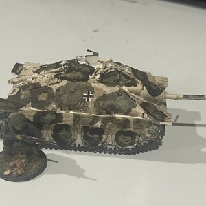 Painted Hetzer 1/56 Bolt Action