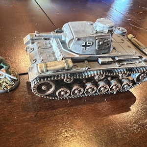 Painted 28mm 1/56 Panzer III