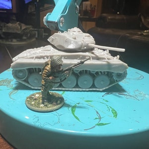US Army M24 Chaffee Tank 1/56 28mm