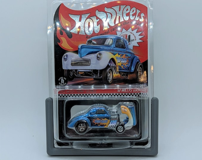 Wall Display for Hot Wheels Card in a Protective case - sold as a pair