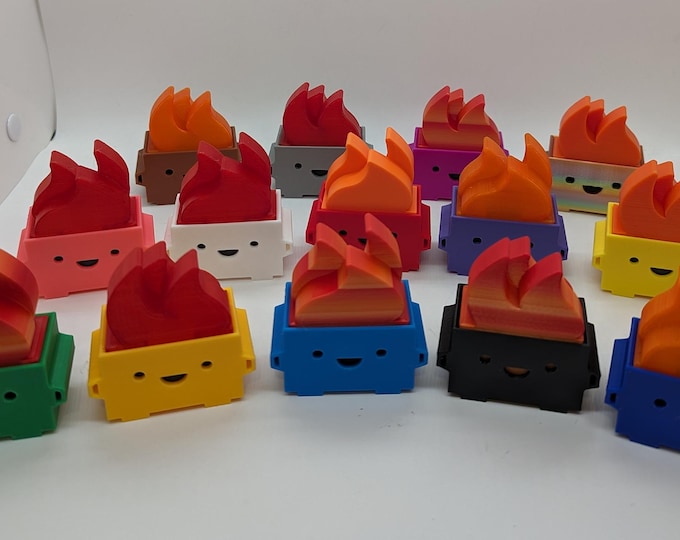 Desktop Dumpster Fire - small size