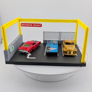 3D Printed 1/64 Scale Stackable Parking Display