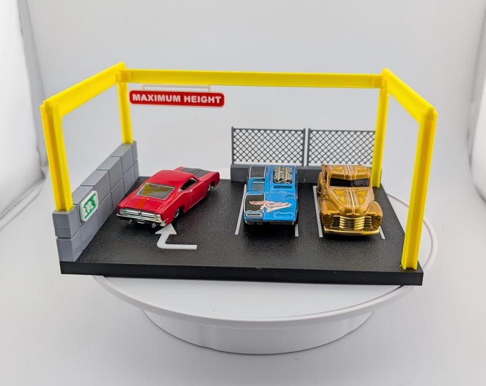 3D Printed 1/64 Scale Stackable Parking Display