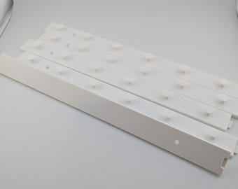 Large Wall Display for Hot Wheels, MatchBox or anything in a Card display set of 5 - Holds about 30 Mainline standard Cards