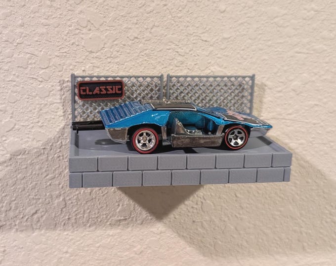 3D Printed 1/64 Scale Floating Wall Display
