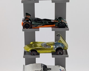 Stand for 5 Cars - Hot Wheels Car Display Stand - 1/64 Scale Model