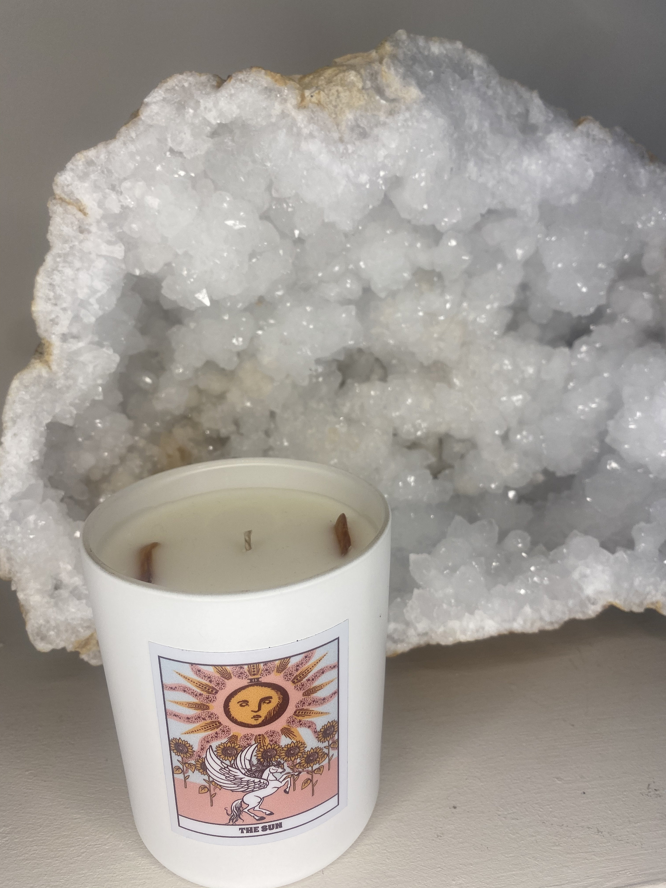 The Sun Tarot Candle - Etsy