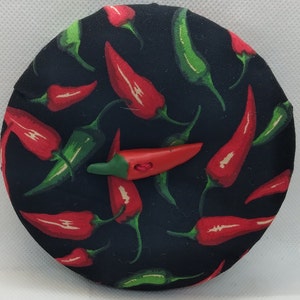 Hot Peppers Heavy Duty Playing Card Holder