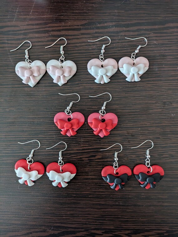 Set di gioielli con ciondolo a forma di goccia a forma di cuore a scacchiera in