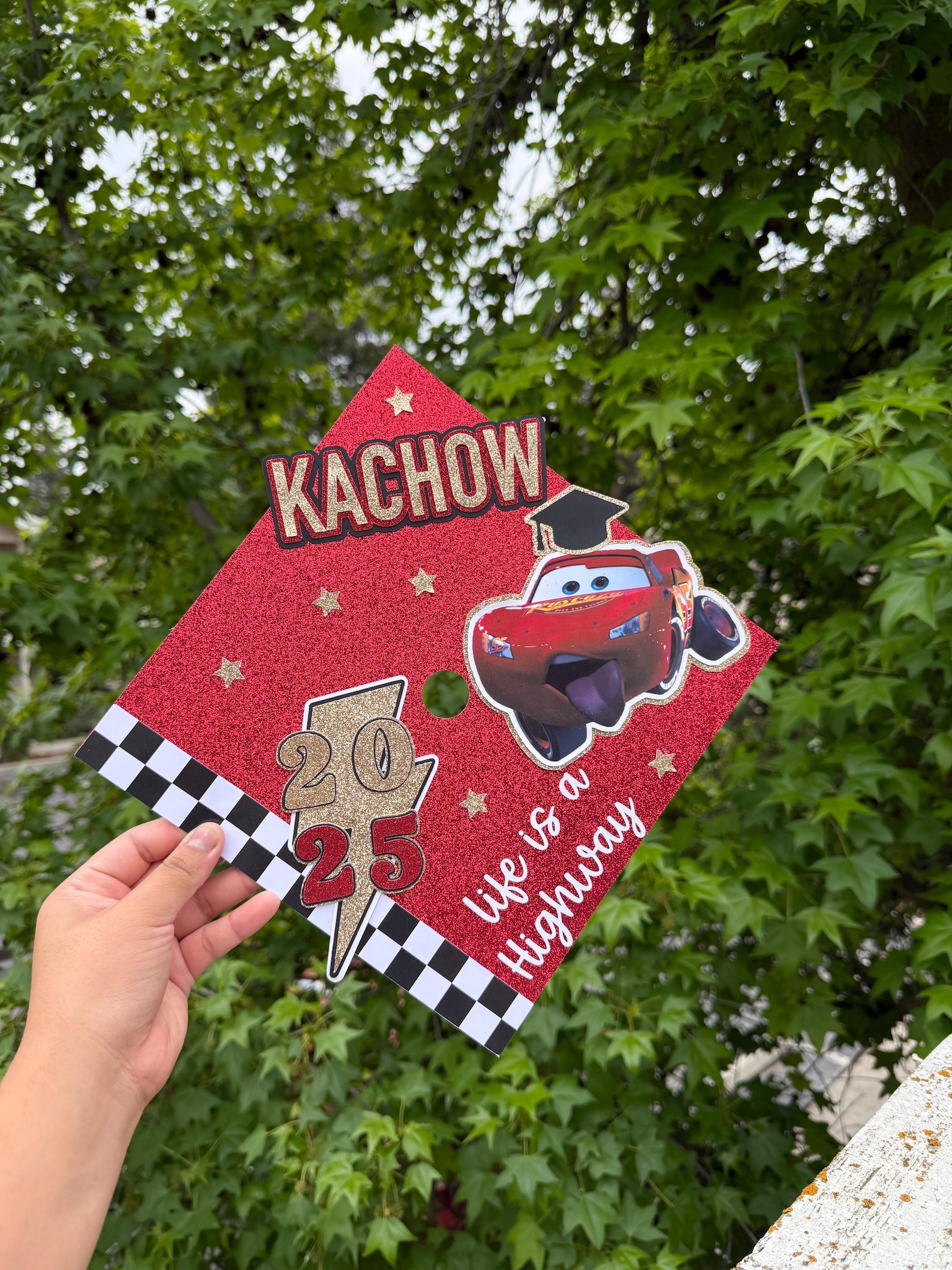 Cars Inspired Graduation Cap - Etsy