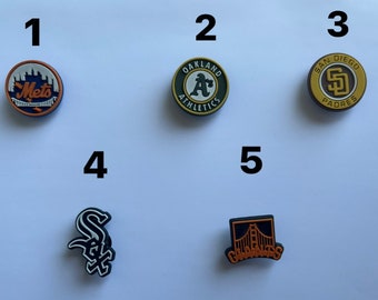 Baseball Croc Charms