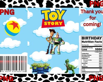 Toy Story Chip Bag  | PNG |