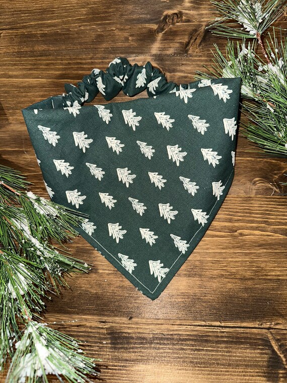 Christmas Tree Scrunchie Bandana