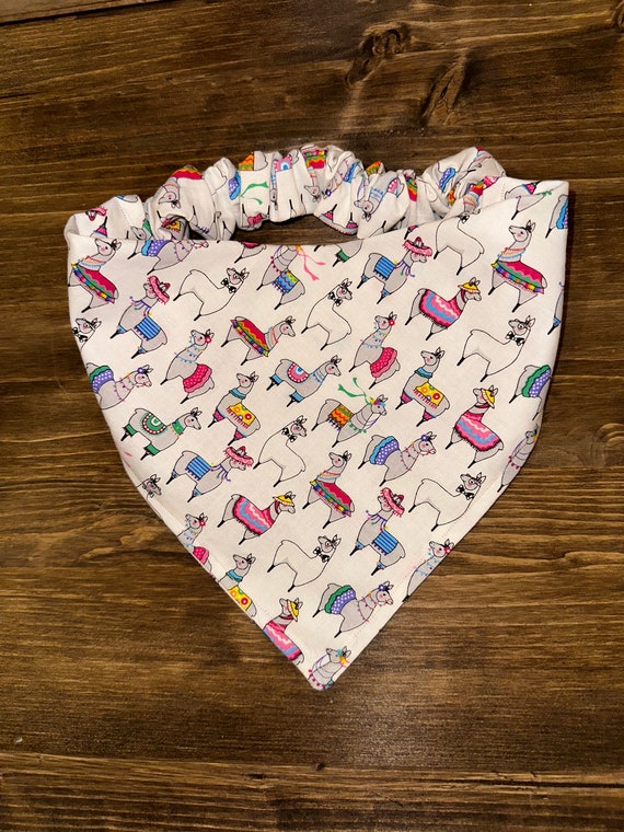 Llama Scrunchie Bandana | Birthday Scrunchie Bandana