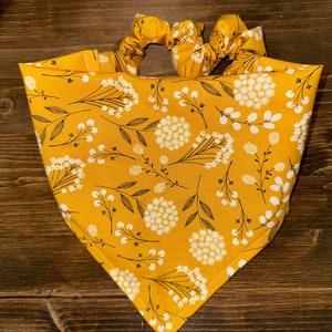 Dandelion Scrunchie Bandana