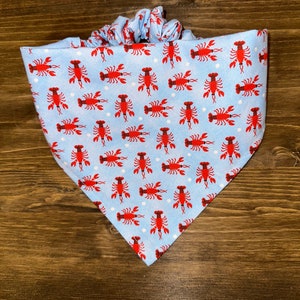 Lobster Scrunchie Bandana