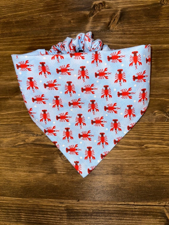 Lobster Scrunchie Bandana