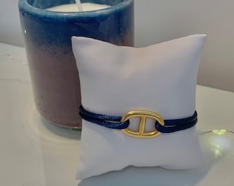 Goldenes Mesh-Armband