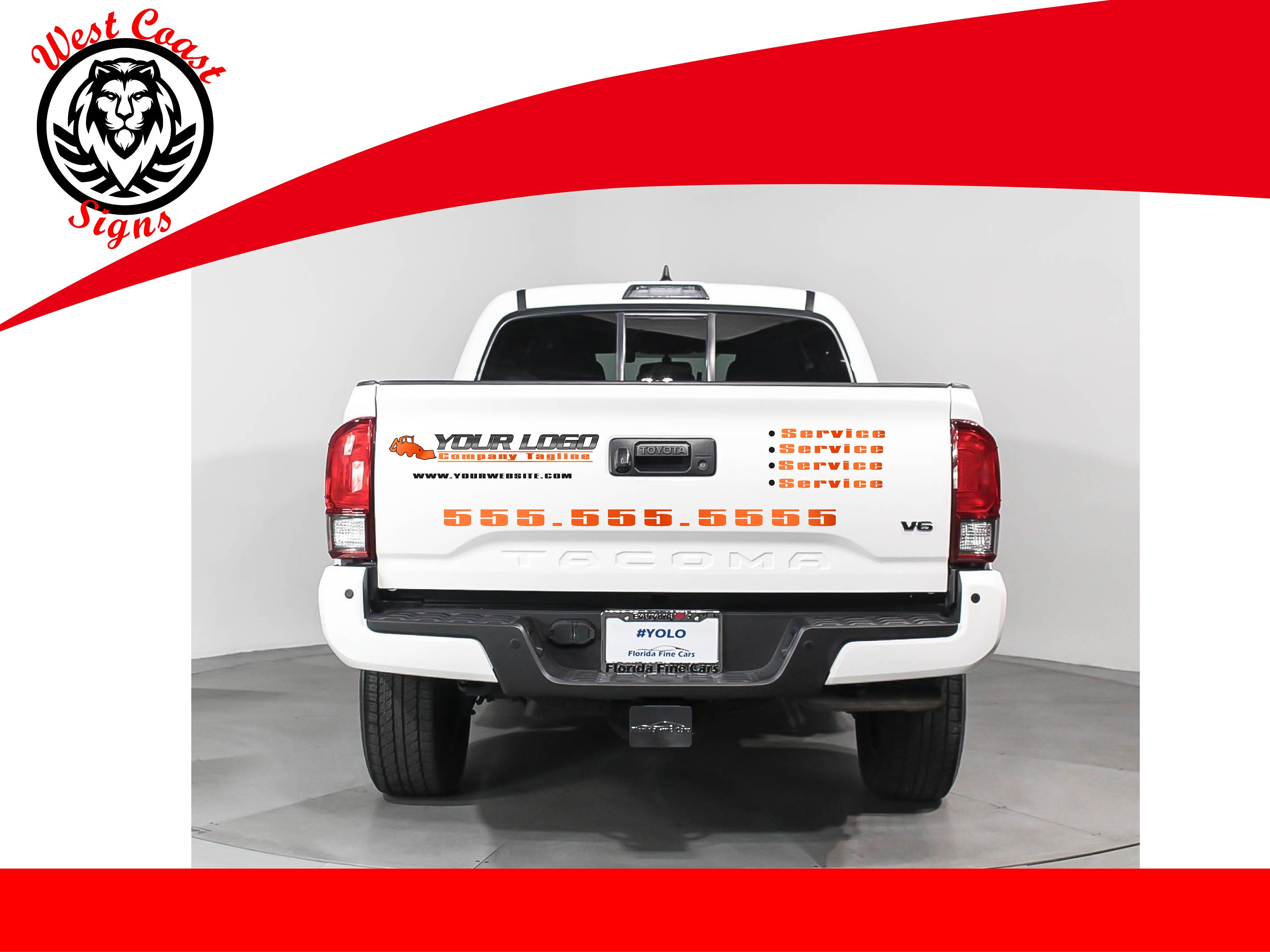 Full Custom Truck Decals for Both Sides and Tailgate. Etsy