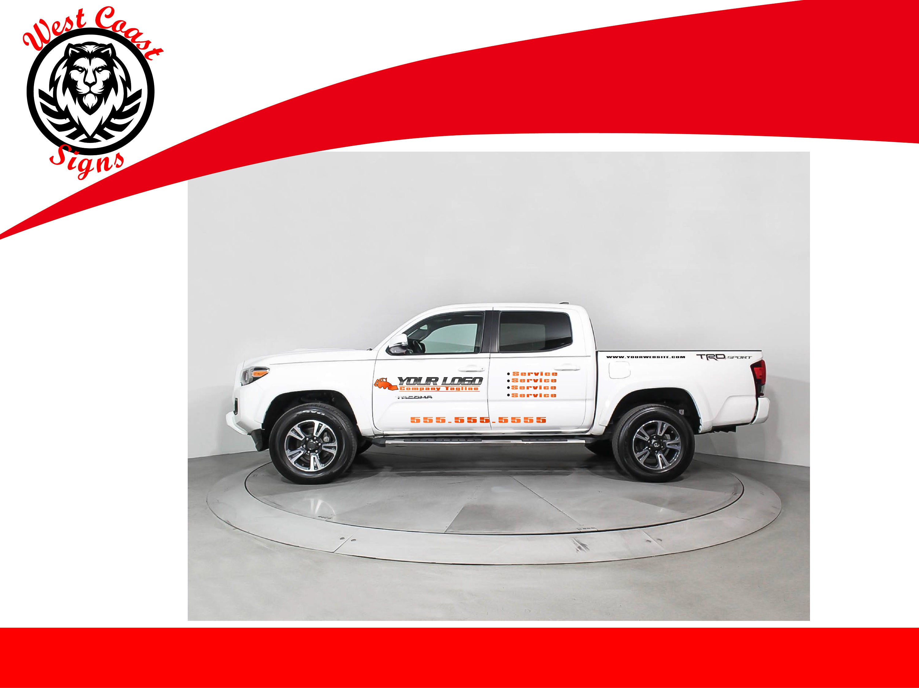 Full Custom Truck Decals for Both Sides and Tailgate. Etsy