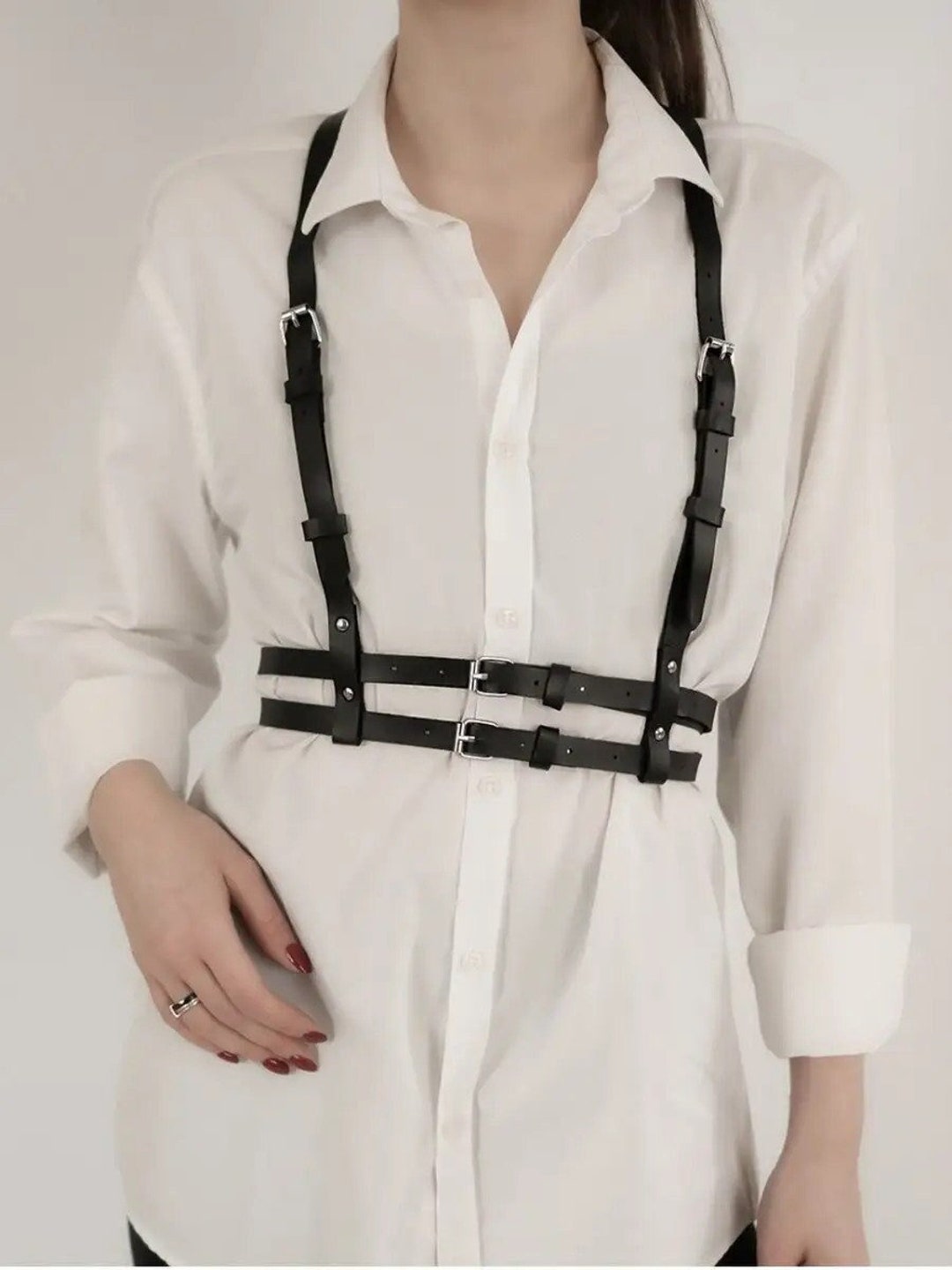 harness corset waist belt