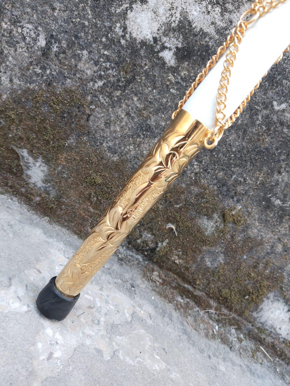 Walking Stick Brass Designer Vintage Style Walking Cane With Gold ...