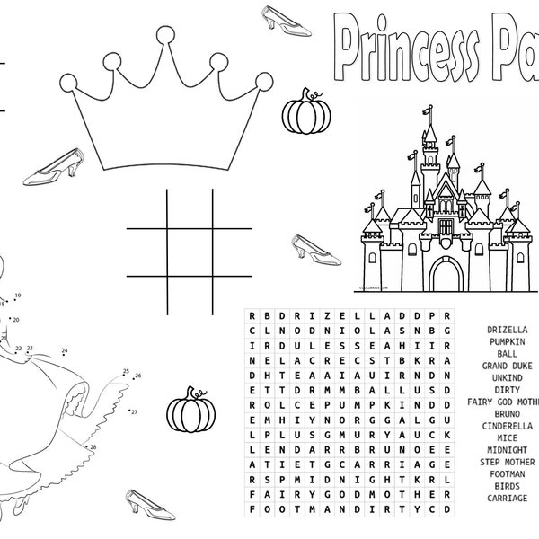 Princess Activity Mat