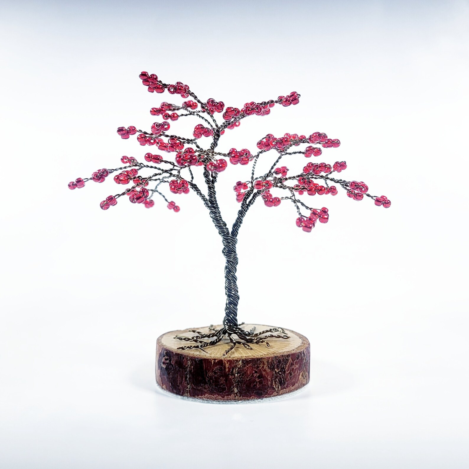 Cherry Blossom Mini Wire Tree Sculpture Gift for Her Wire - Etsy