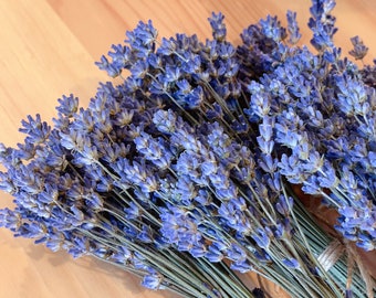 Dried English Lavender, 2023 Harvested, Ture Lavender, Munstead Bouquet Bundle, Homegrown Limited Seasonal item Fragrancy Gift home decor
