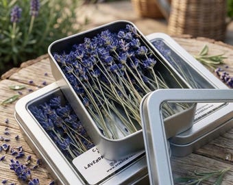 True Lavender Cocktail Picks | Garnish | Culinary | Dessert Topping | Munstead, Homegrown Fragrancy Gift, Wedding Decor