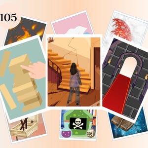 105 cartas de coaching de vida / MAC / Sistemas familiares internos / Regalo de psicología / Arteterapia / Salud mental / Introvertido / Dixit [16]