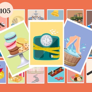 105 kart inteligencji emocjonalnej | Karty do gry Dixit | Prezent psychologiczny | Budowanie zespołu | Terapia przez sztukę | Kreatywne opowiadanie historii [3]