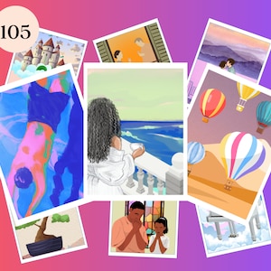 105 cartas asociativas metafóricas para contar historias de forma visual / FELIZ, LIBRE, SEGURO / Herramienta psicológica / Asesoramiento artístico / Dixit [10]