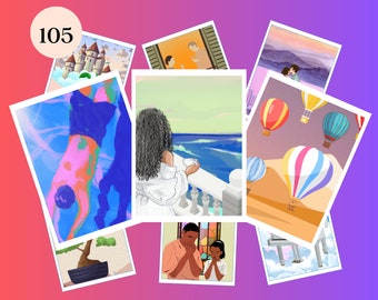 315 Visual Creative Storytelling | Metaphorical Associative Cards | HAPPY, FREE, SAFE | Psychology Tool | Art Counselling | Dixit [9]