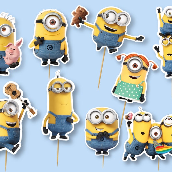 Minion Cupcake - Etsy