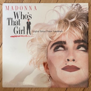 Who’s That Girl Original Motion Picture Soundtrack. Classic 1987 Vinyl LP. FREE SHIPPING!