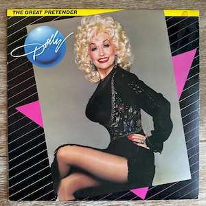 Dolly Parton / The Great Pretender. Vintage 1984 Country Music Vinyl LP. FREE SHIPPING.